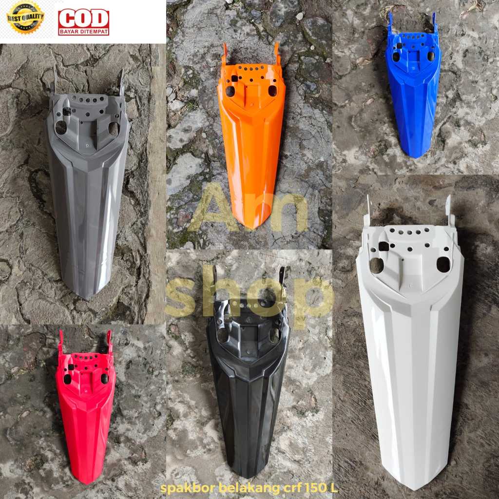 SPAKBOR BELAKANG CRF 150 L PAD SLEBOR REAR FENDER CRF 150 L TRAIL SUPERMOTO MOTOCROSS