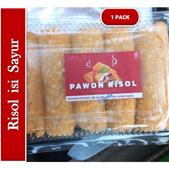 

Risol Isi Sayur - Mentah Fresh | Isi 5 Pcs [ Harga Per PACK ]