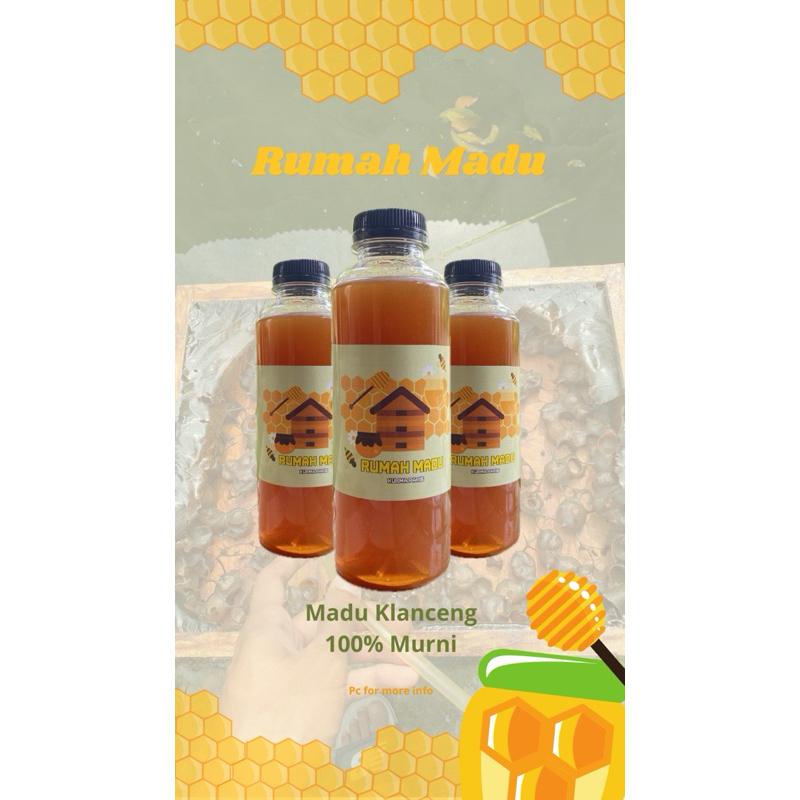 

madu klanceng asli 100% murni madu trigona