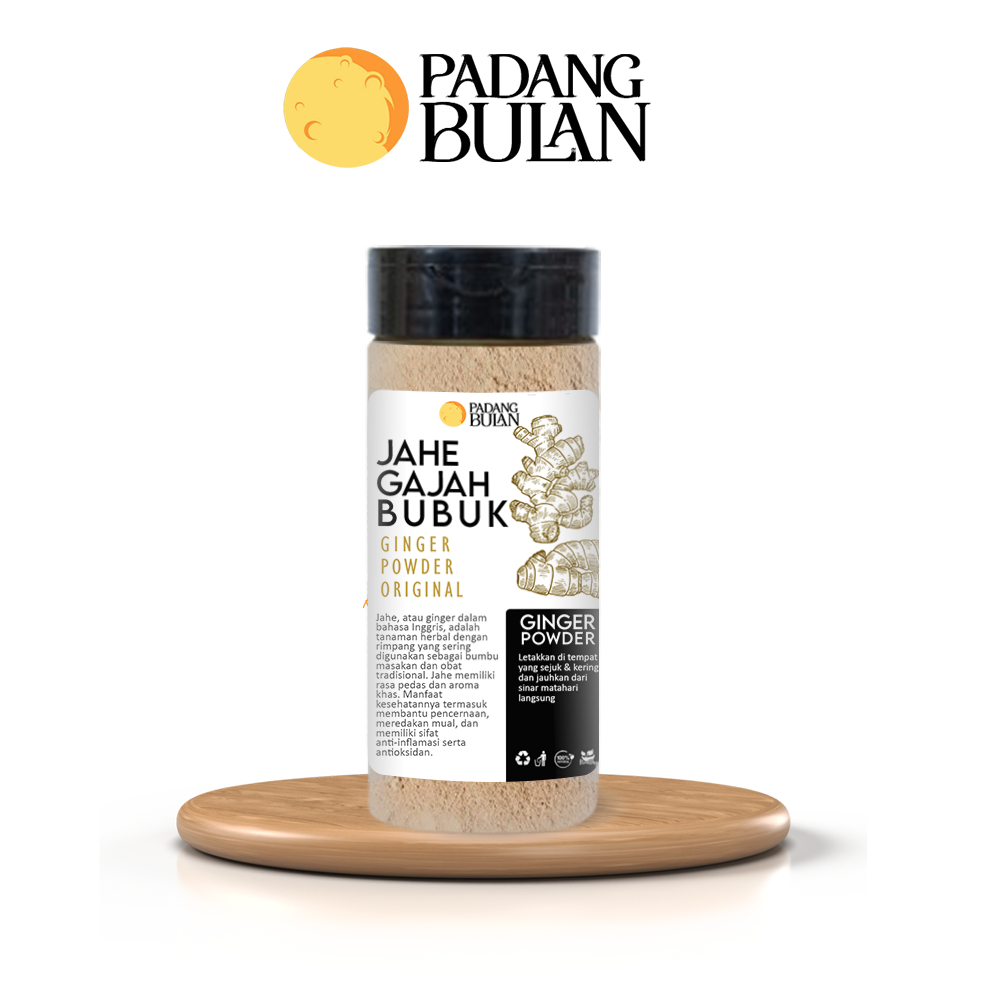

Jahe Gajah Bubuk 50 Gr Premium - Padangbulan