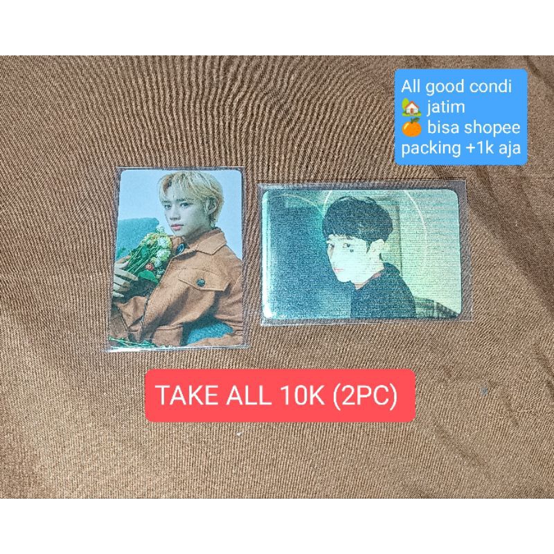 photocard theboyz sunwoo thrill ride maverick TC stealer sunric doom mood storybook bang splash kick