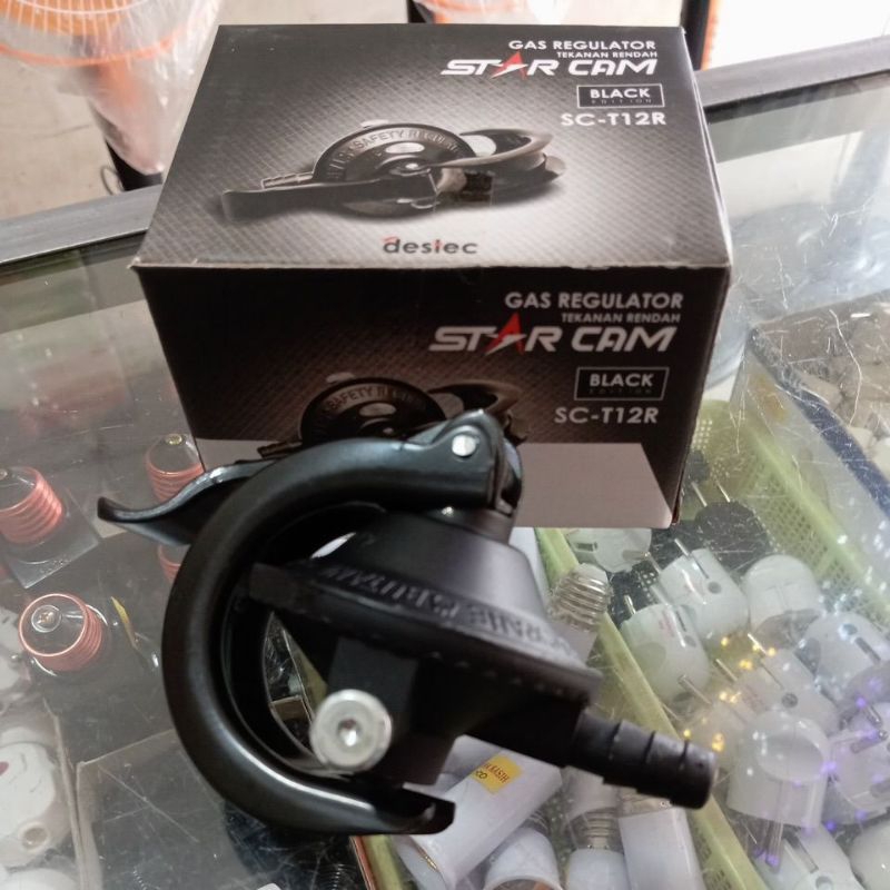 Regulator Gas Starcam Black