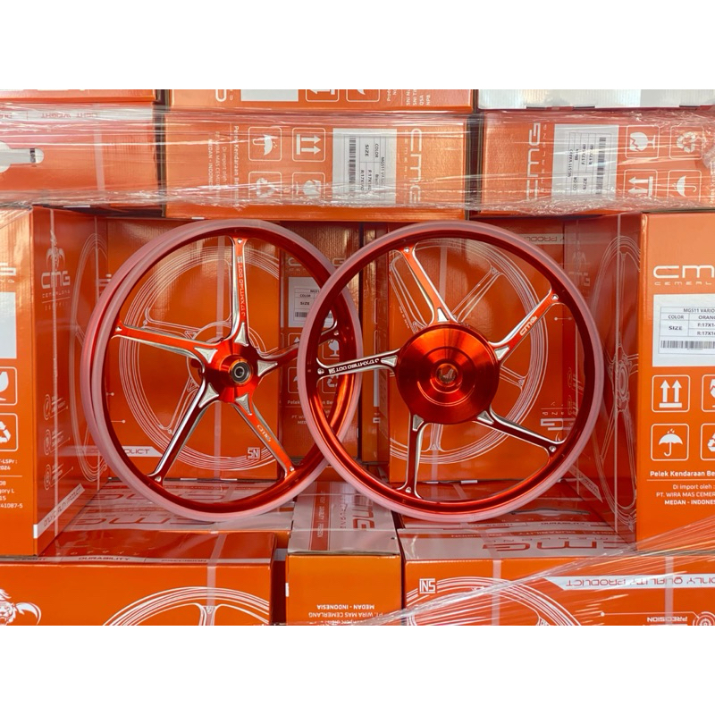 VELG CMG 511 MODEL ENKEI RING 17 140/160x17 VARIO 125 , BEAT , SCOOPY