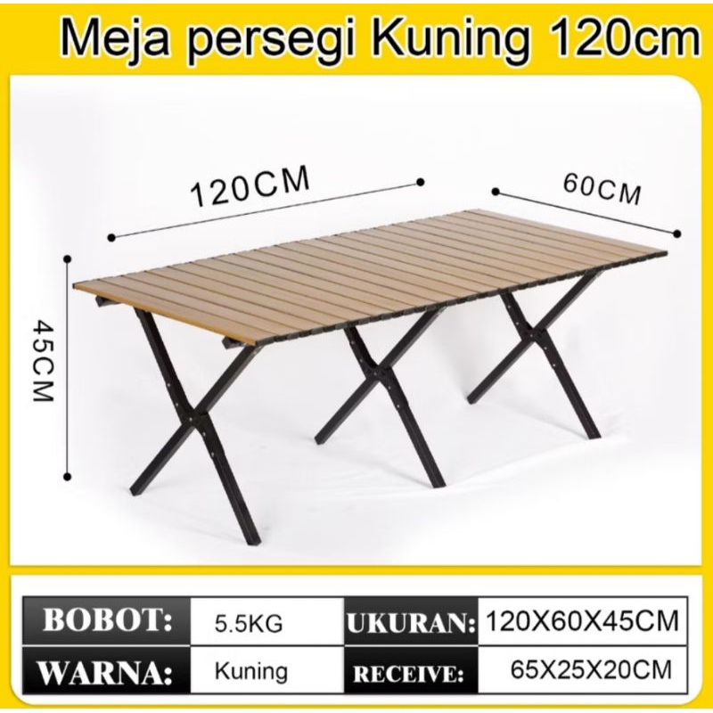 MEJA CAMPING MEJA OUTDOOR MEJA PORTABLE