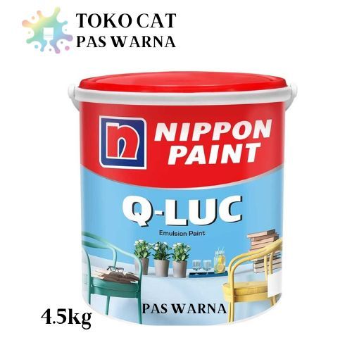Cat Tembok Q-Luc Nippont paint - Cat Eksterior Interior 4.5kg