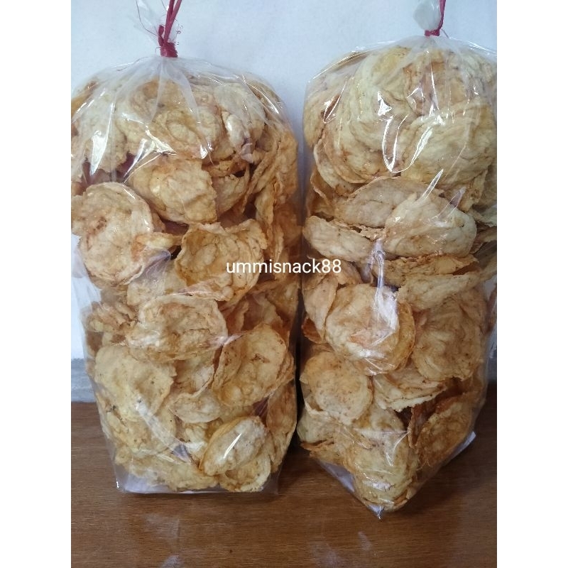 

Emping Melinjo manis lebar 500gr/Kripik Emping melinjo manis lebar asli 500gr