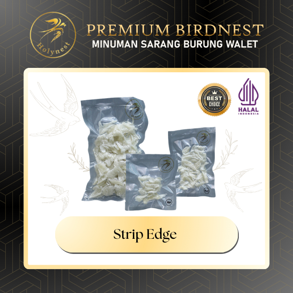 

Sarang Burung Walet Bersih Strip Edge KK