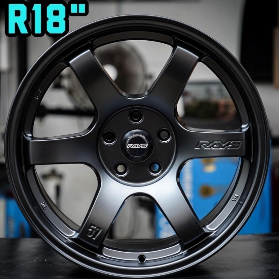 velg mobil RAYS 57 R18 velg ring 18 Innova Reborn Venturer Zenix crv