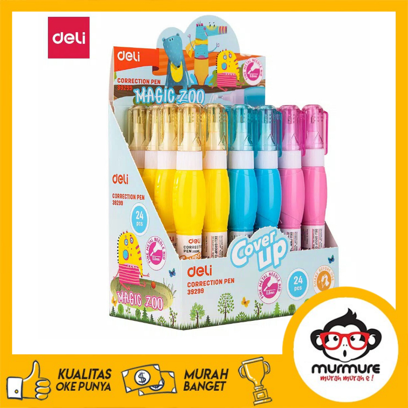 

MURMURE I CORRECTION PEN / TIPE-X DELI EH39299 7ML / 1PCS