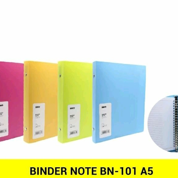 

Binder Note BIG A5 (BN-101 A5)/B5 (BN-102 B5)