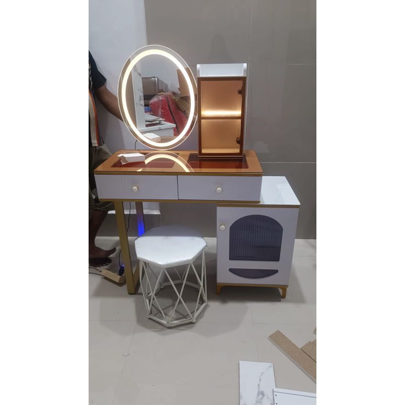 MEJA RIAS LAMPU LED TOUCH SCEEN