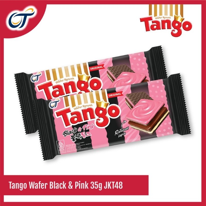 

Tango Wafer Black & Pink 35GR EXCLUSIVE JKT48 - [Isi 13 Pcs]