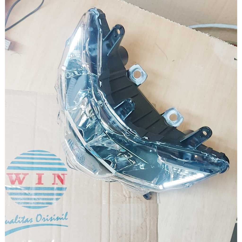 LAMPU DEPAN REFLECTOR MIO SOUL GT 125 LED WIN