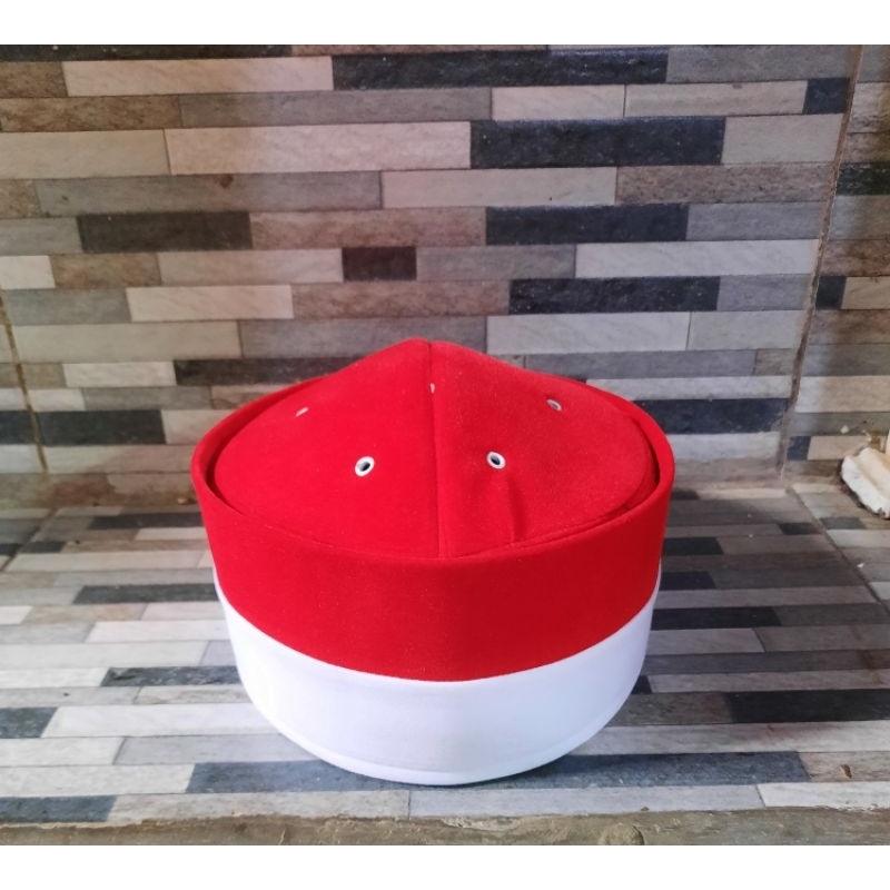 kopiah merah putih chengho