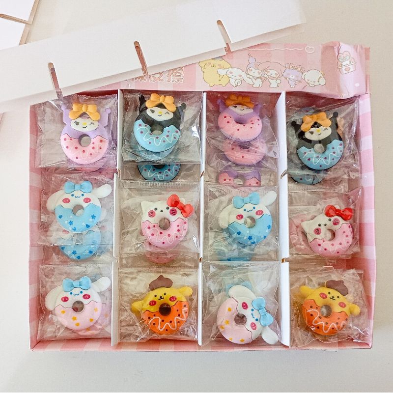 

grosir penghapus Donut sanrio ( Paket Usaha ) isi 48pcs