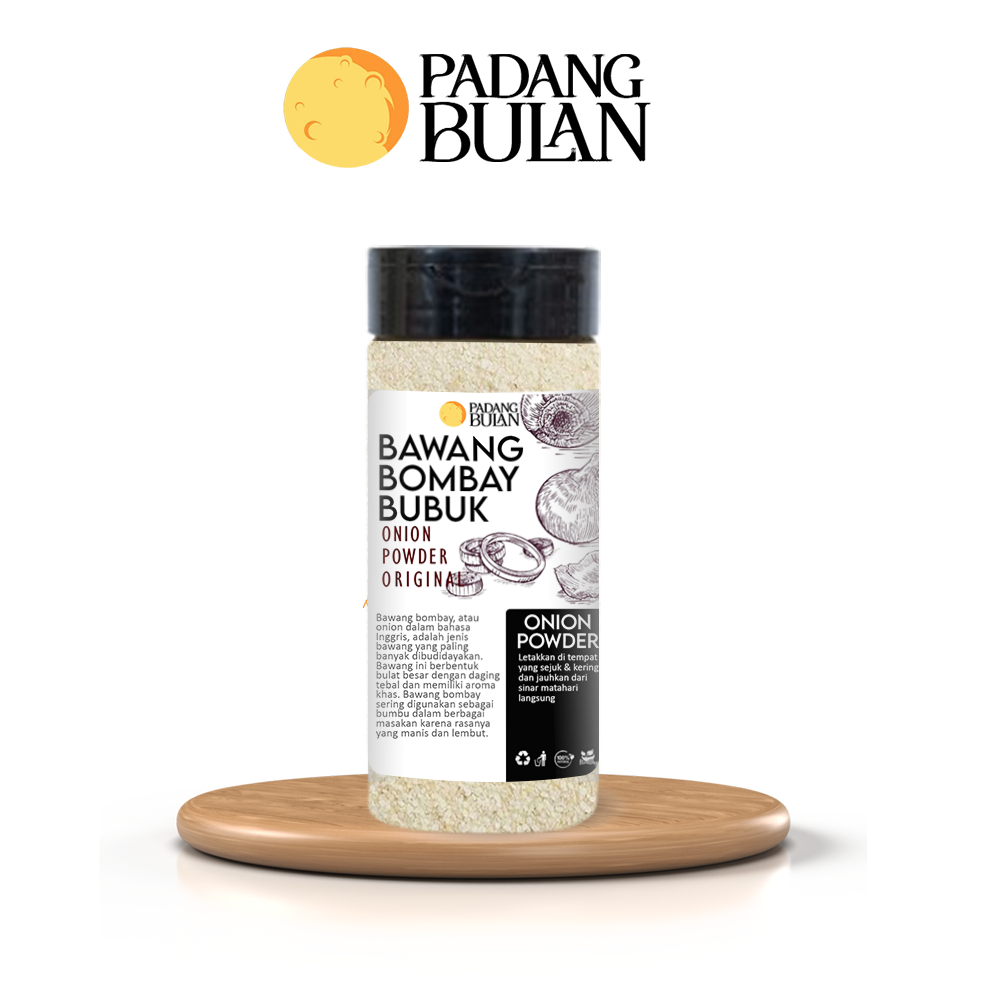 

Bawang Bombay Bubuk 50 Gr Premium Onion Powder - Padangbulan