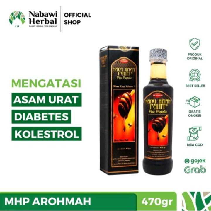 

AR-ROHMAH Madu pahit 470gr madu hitam insulin