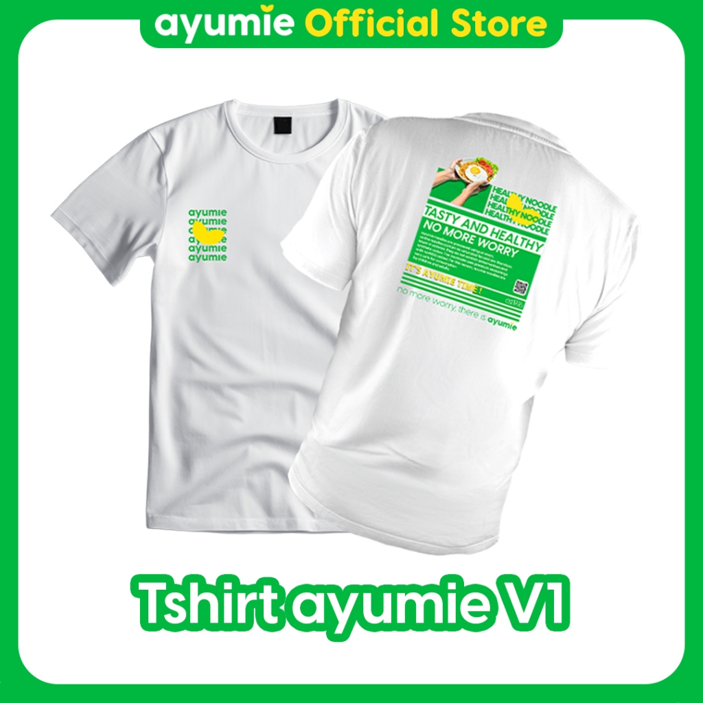 Ayumie - Baju Putih T-Shirt Ayumie (VOLUME 2)