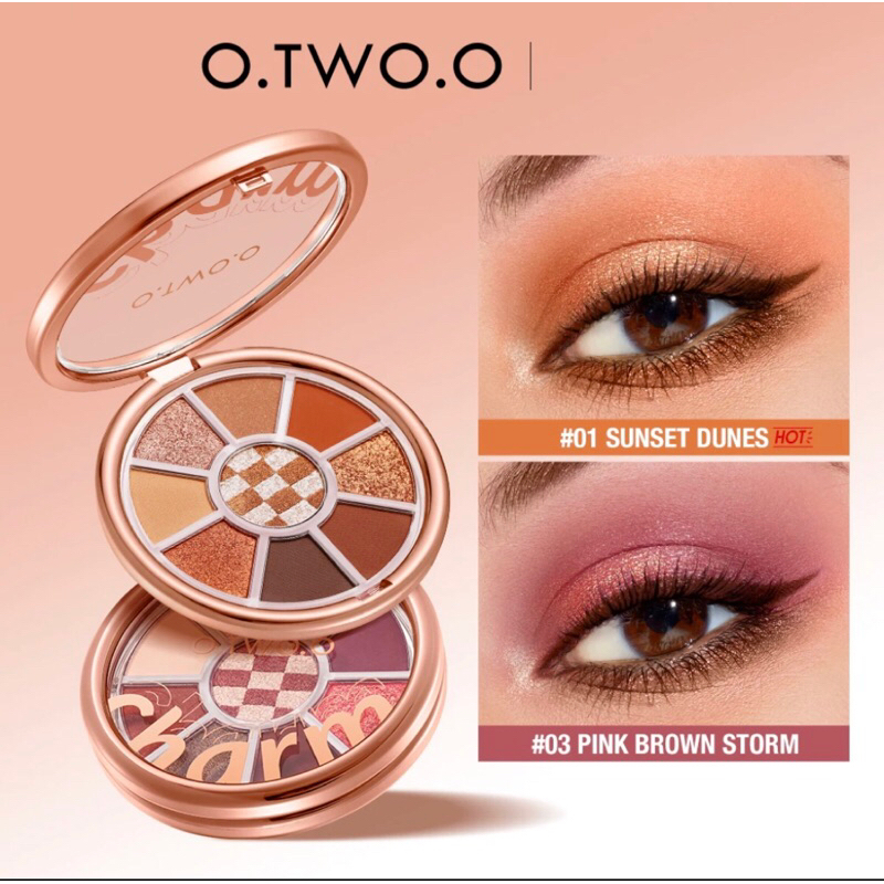 baru-otwoo 9 warna eyeshadow palette