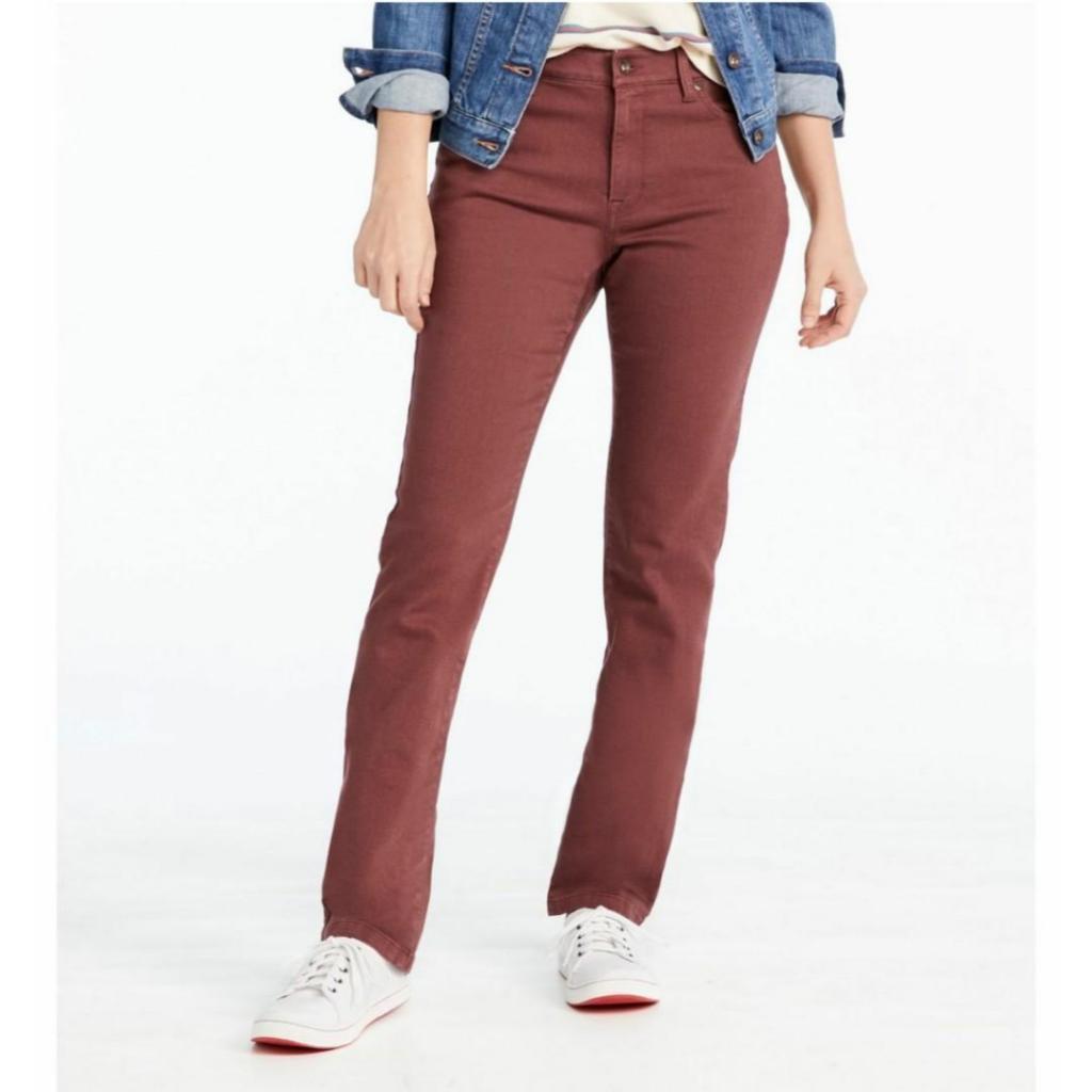 RNN LL Bean Classic Fit Jeans Denim Wanita Mix Warna