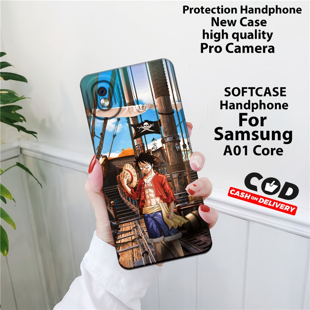 Case Samsung Galaxy A01 Core Terbaru 2020 - Tpu/Selikon FullCover - Softcase Samsung A01 Core Lucu -