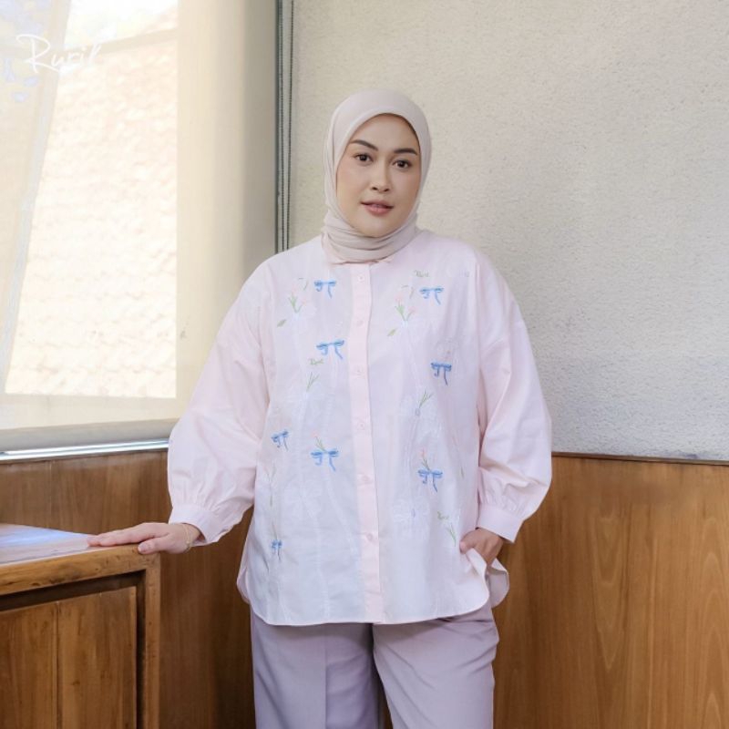 [RURIK] EDMUND EMBROIDERY SHIRT