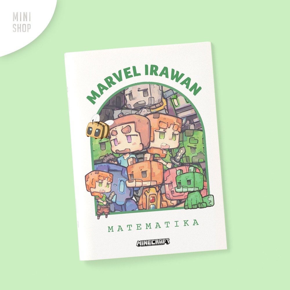 

Buku Tulis Sekolah Custom A5 Minecraft
