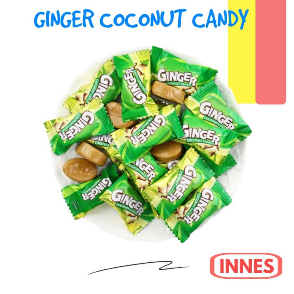 

Kimono Ginger Coconut Candy / Permen Jahe Kelapa 160Gr