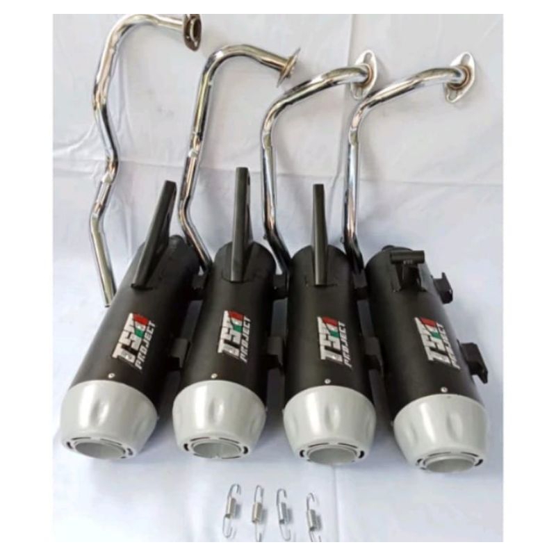 Knalpot TZM PROJECT full system ,Vario, Scoopy,Beat, Genio dll