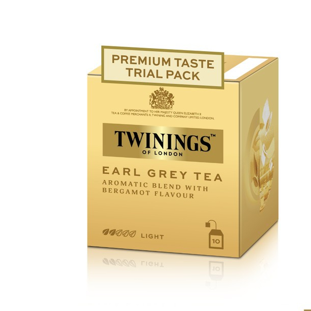 

Twinings Teh Hitam Celup Rasa Bergamot (Earl Grey Tea) 10x2g
