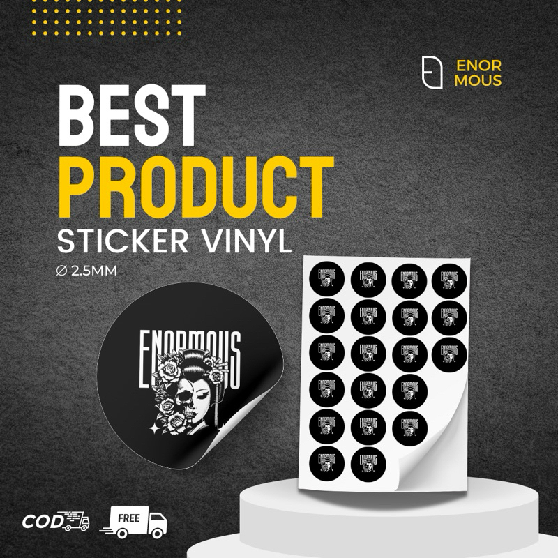 

sticker vinyl ukuran 2.5