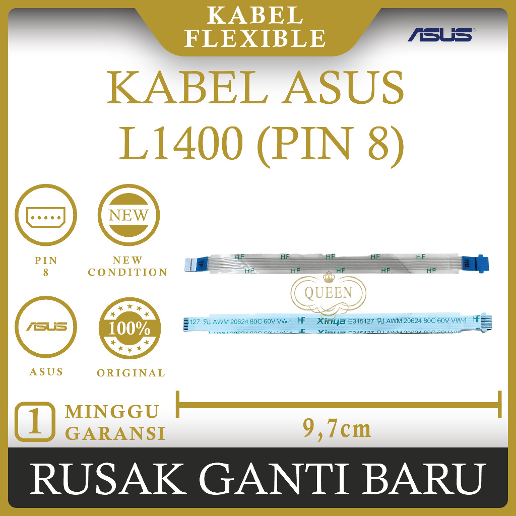 KABEL FLEXIBLE TOUCHPAD LAPTOP ASUS Expertbook L1 L1400 (PIN 8)