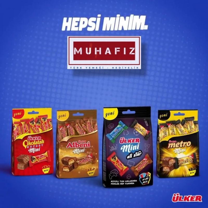 

Coklat Wafer Ulker Allstar Mini / Coklat Turki Ulker