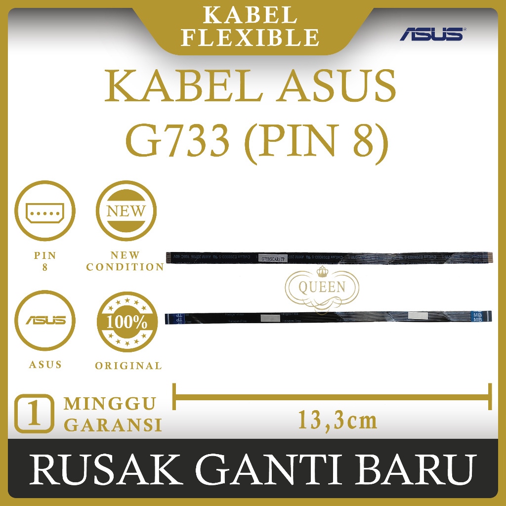KABEL FLEXIBLE TOUCHPAD LAPTOP ASUS ROG Strix Scar 17 G733 G733QS (PIN 8)