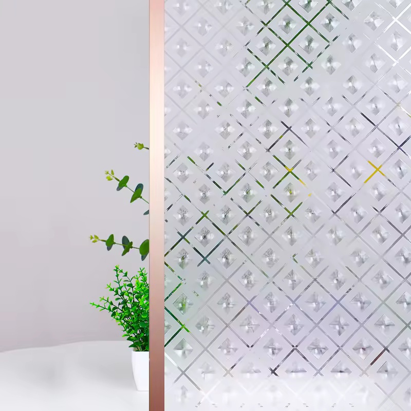 Sticker / Stiker Kaca Film Sandblast Sunblast motif 3D 3040