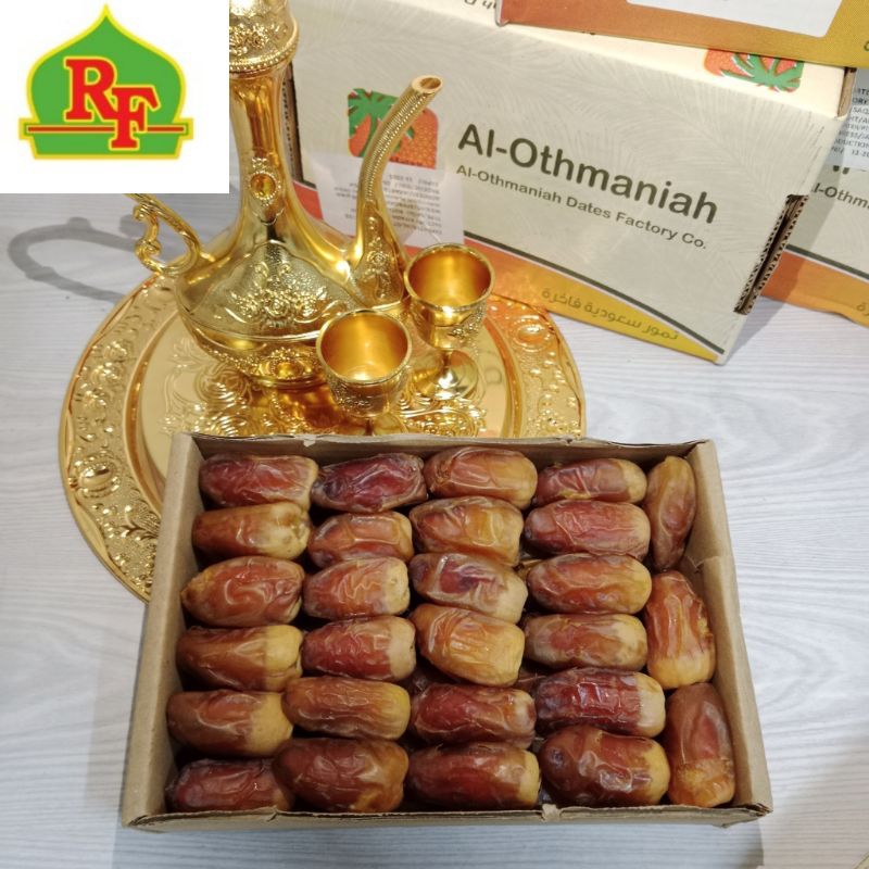 

New kurma Al-Othmaniah/ Kurma Al-Othmaniah kemasan 1kg/ kurma baru kemasan 1kg/ Kurma murmer / kurma jenis baru