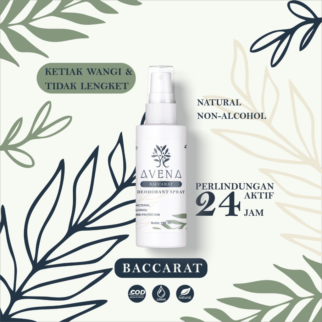 Avena Parfum Spray Tawas Deodorant Tawas Parfum Alum Spray Alum Deodotant Parfum Tawas Tawas Wewangi