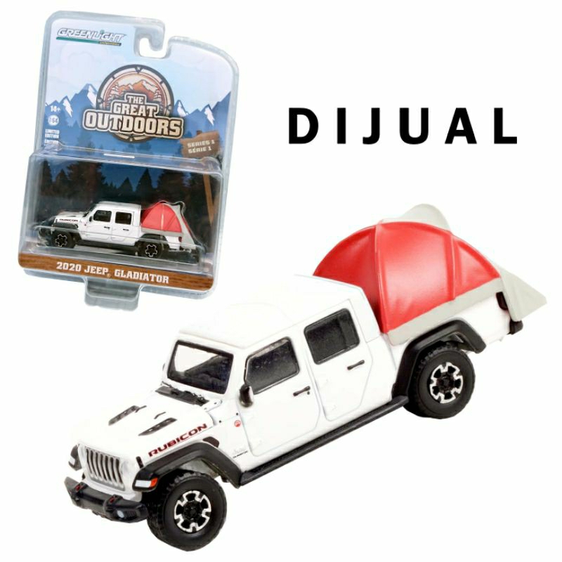 Greenlight The Great Outdoors Jeep JT Gladiator White