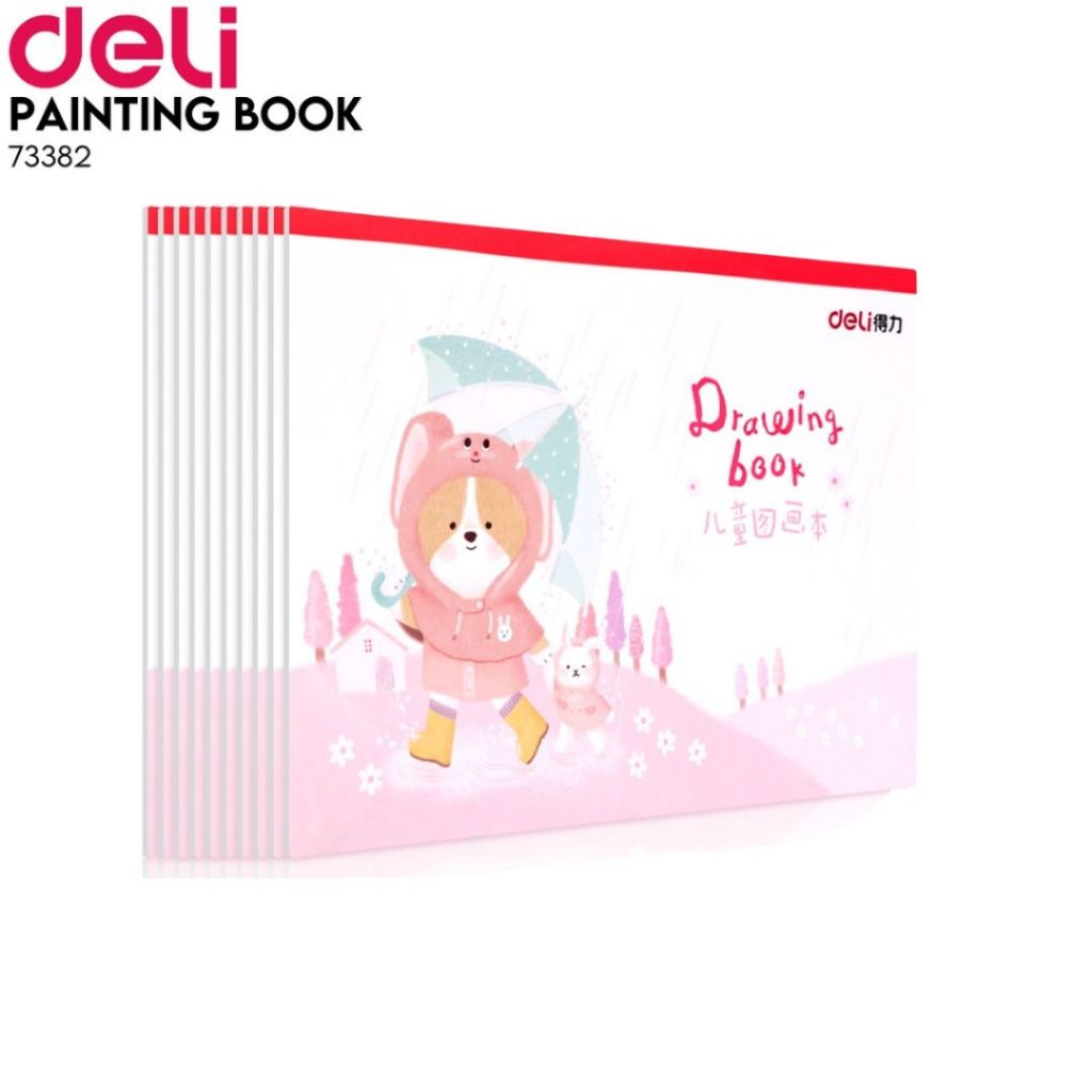 

DELI Drawing Book Buku Gambar 260 mm x 182 mm 20 s 73381