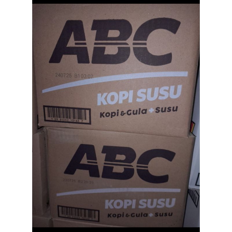 ABC SUSU /kopi ABC / 1 dus (karton) isi 120 sct