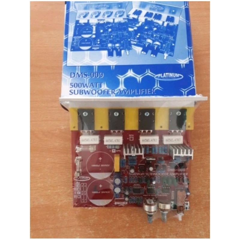 DMS-009 KIT POWER SUBWOOFER 500WATT MONO