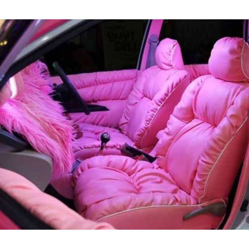 cover jok mobil/sarung jok mobil bahan MEDIUM HIGH (VITS CARVIERO) model sofa FREE BORDIR NAMA untuk