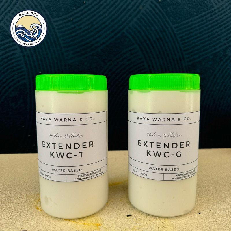 

Extender KWC / Medium Cat Sablon Rubber Pasta Ink KAYA WARNA & CO. (1kg)
