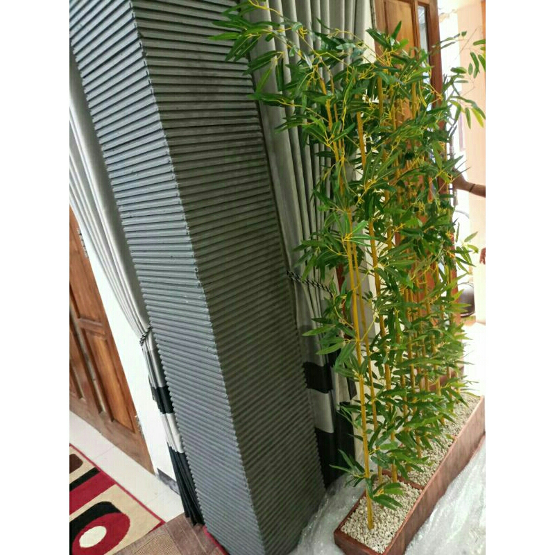 TANAMAN HIAS BAMBU ARTIFICIAL JUMBO//BAMBU SEKAT RUANGAN PARTICY
