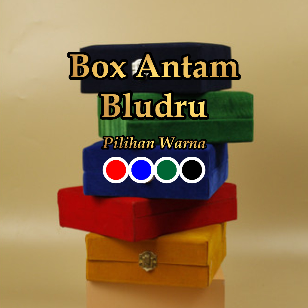

Box Perhiasan Antam Exclusive Kotak Logam Mulia Gift Box Kotak Kado Hadiah