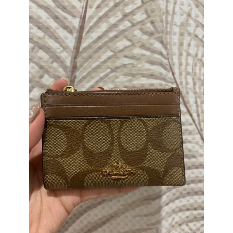 PRELOVED CARD HOLDER COACH ORI