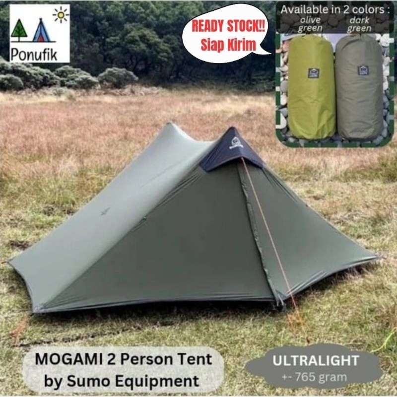 Mogami 2P Ultralight Tent by Sumo Equipment tenda camping shelter 2 person
