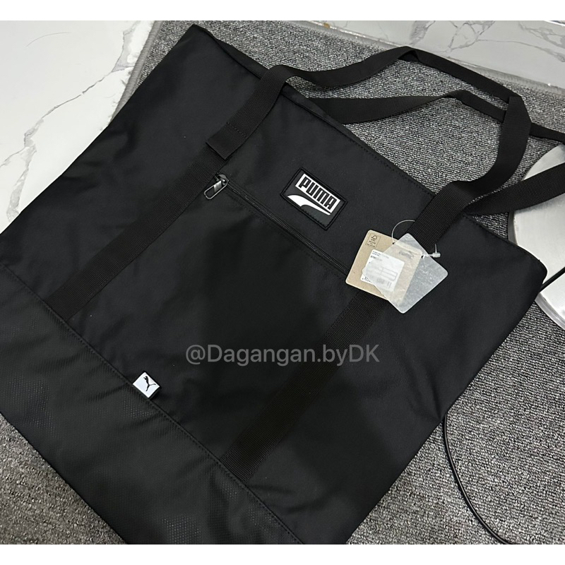 Tas Totebag Puma Original 100% Full Hitam