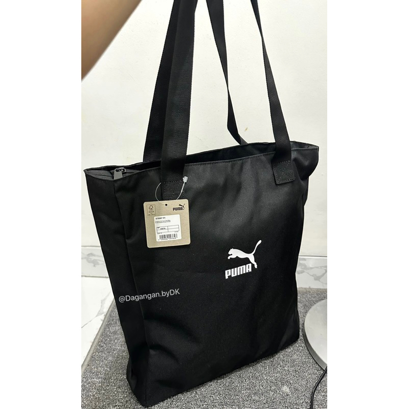 Tas Totebag Puma Original 100% Hitam