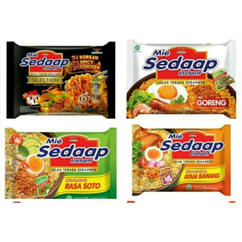 

Mie Sedaap 1 karton isi 40 pcs goreng dan kuah